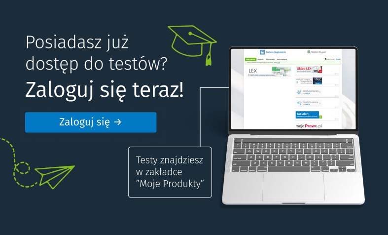 Logowanie do programu LEX Testy