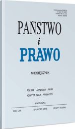 Państwo i Prawo Andrzej Wróbel Państwo i Prawo Andrzej Wróbel