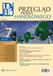 Przegląd Prawa Handlowego Przegląd Prawa Handlowego