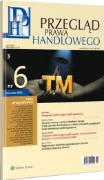 Przegląd Prawa Handlowego Przegląd Prawa Handlowego