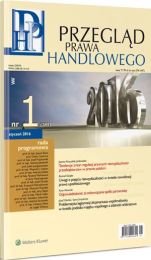 Przegląd Prawa Handlowego Przegląd Prawa Handlowego