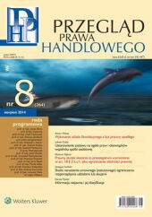 Przegląd Prawa Handlowego Przegląd Prawa Handlowego
