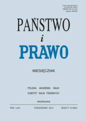 Państwo i Prawo Andrzej Wróbel Państwo i Prawo Andrzej Wróbel