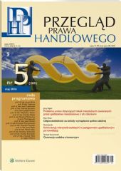 Przegląd Prawa Handlowego Przegląd Prawa Handlowego