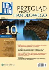 Przegląd Prawa Handlowego Przegląd Prawa Handlowego