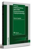 Umowa międzynarodowa jako źródło prawa prywatnego międzynarodowego Umowa międzynarodowa jako źródło prawa prywatnego międzynarodowego