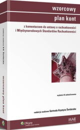 Wzorcowy Plan Kont z komentarzem do ustawy o rachunkowości i Międzynarodowych Standardów Rachunkowości Wzorcowy Plan Kont z komentarzem do ustawy o rachunkowości i Międzynarodowych Standardów Rachunkowości