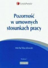 Pozorność w umownych stosunkach pracy Pozorność w umownych stosunkach pracy