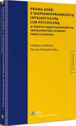 Prawa osób z niepełnosprawnością intelektualną lub, Dorota Pudzianowska Prawa osób z niepełnosprawnością intelektualną lub, Dorota Pudzianowska