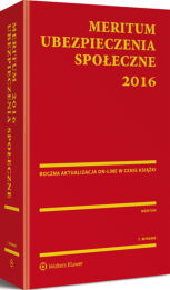 MERITUM Ubezpieczenia społeczne 2016 MERITUM Ubezpieczenia społeczne 2016