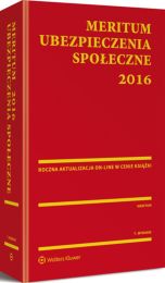 MERITUM Ubezpieczenia społeczne 2016 MERITUM Ubezpieczenia społeczne 2016