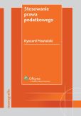 Stosowanie prawa podatkowego Stosowanie prawa podatkowego