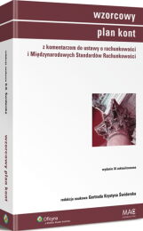 Wzorcowy Plan Kont z komentarzem do ustawy o rachunkowości i Międzynarodowych Standardów Rachunkowości Wzorcowy Plan Kont z komentarzem do ustawy o rachunkowości i Międzynarodowych Standardów Rachunkowości