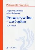Prawo cywilne - część ogólna Prawo cywilne - część ogólna