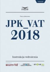 JPK_VAT 2018 instrukcja wdrożenia JPK_VAT 2018 instrukcja wdrożenia