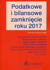 Podatkowe i bilansowe zamknięcie roku 2017 Podatkowe i bilansowe zamknięcie roku 2017
