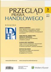 Przegląd Prawa Handlowego Przegląd Prawa Handlowego