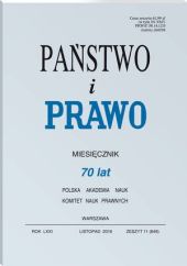 Państwo i Prawo Andrzej Wróbel Państwo i Prawo Andrzej Wróbel