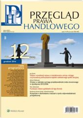 Przegląd Prawa Handlowego Przegląd Prawa Handlowego