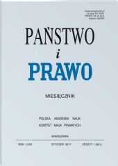 Państwo i Prawo Andrzej Wróbel Państwo i Prawo Andrzej Wróbel