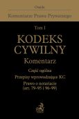 Kodeks cywilny Komentarz tom 1 Część ogólna Przepisy wprowadzające Kodeks cywilny Kodeks cywilny Komentarz tom 1 Część ogólna Przepisy wprowadzające Kodeks cywilny