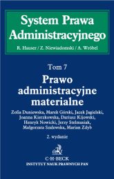Prawo administracyjne materialne Tom 7 Prawo administracyjne materialne Tom 7