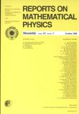 Reports on Mathematical Physics 62/2 2008 Reports on Mathematical Physics 62/2 2008