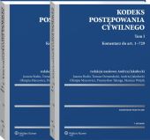 Kodeks postępowania cywilnego. Komentarz. Tom I i II Kodeks postępowania cywilnego. Komentarz. Tom I i II