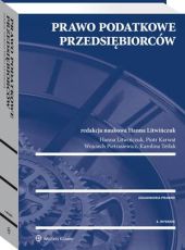 Prawo podatkowe przedsiębiorców Karolina Tetłak