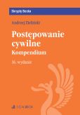 Postępowanie cywilne. Kompedium Postępowanie cywilne. Kompedium