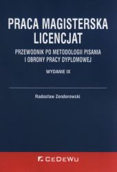 Praca magisterska Licencjat Praca magisterska Licencjat