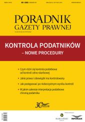 Kontrola podatników-nowe proceduty Kontrola podatników-nowe proceduty