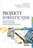 Projekty inwestycyjne Projekty inwestycyjne