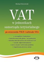 VAT w jednostkach samorządu terytorialnego po orzeczeniu TSUE i uchwale NSA