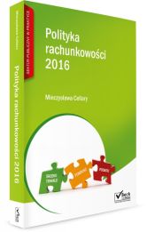Polityka rachunkowości 2016 Polityka rachunkowości 2016