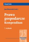 Prawo gospodarcze Kompendium Prawo gospodarcze Kompendium