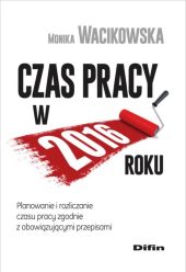 Czas pracy w 2016 roku Czas pracy w 2016 roku