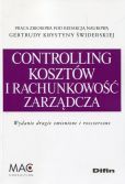 Controlling kosztów i rachunkowość zarządcza Controlling kosztów i rachunkowość zarządcza