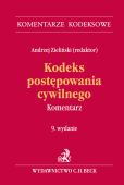 Kodeks postępowania cywilnego. Komentarz Kodeks postępowania cywilnego. Komentarz