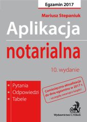 Aplikacja notarialna. Pytania, odpowiedzi, tabele Aplikacja notarialna. Pytania, odpowiedzi, tabele