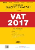 VAT 2017 Podatki Część 1 VAT 2017 Podatki Część 1