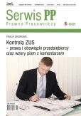 Kontrola ZUS-prawa i obowiazki przedsiębiorcy oraz wzory pism z komentarzem Kontrola ZUS-prawa i obowiazki przedsiębiorcy oraz wzory pism z komentarzem