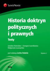 Historia doktryn politycznych i prawnych. Testy Historia doktryn politycznych i prawnych. Testy