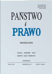 Państwo i Prawo Andrzej Wróbel Państwo i Prawo Andrzej Wróbel