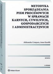 Metodyka sporządzania pism procesowych w sprawach, Aleksandra Cempura