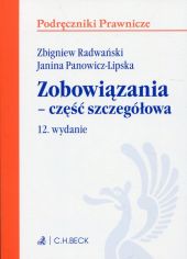 Zobowiązania - część szczegółowa Janina Panowicz-Lipska
