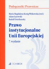 Prawo instytucjonalne Unii Europejskiej Prawo instytucjonalne Unii Europejskiej