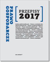 Prawo gospodarcze Przepisy 2017 Prawo gospodarcze Przepisy 2017