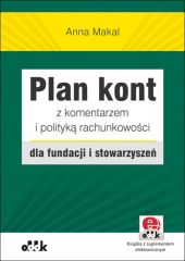 Plan kont z komentarzem i polityką rachunkowości dla fundacji i stowarzyszeń Plan kont z komentarzem i polityką rachunkowości dla fundacji i stowarzyszeń