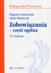 Zobowiązania część ogólna Zbigniew Radwański